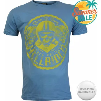 Yakuza Premium Selection Yakuza Premium Tričko Swashbuckler 3818 modré Velikost: 4XL