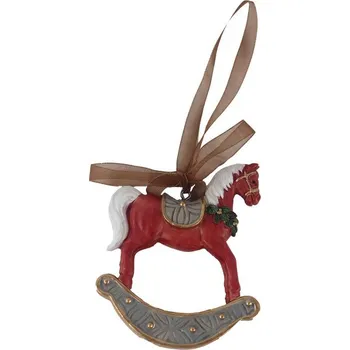Vánoční dekorace Dekorace koník k zavěšení X7389
