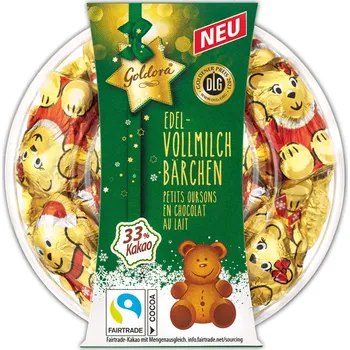 Bonbon Goldora Mini-čokoládoví medvídci 125 g