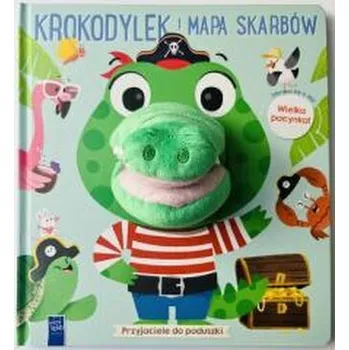 Pohádka Przyjaciele do poduszki. Krokodylek i mapa skarbów - praca zbiorowa