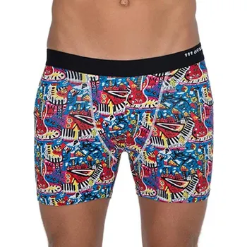 Pánské boxerky 69SLAM fit bamboo rafa music XL MPBRMU-BB Možnost vrácení zboží ZDARMA do 120 dnů!