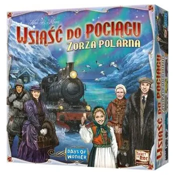 Desková hra Wsiąść do Pociągu. Zorza polarna