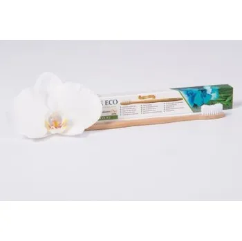 zubní pasta Bambusový zubní kartáček SUPER BÍLÝ (1ks) TML D120