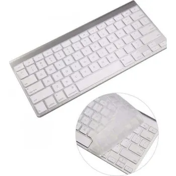 Silikonový ochranný obal na klávesnici EU verze pro Apple MacBook Air 15,3 (2025,M4) - průhledný