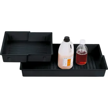 Olejová vana Plastová vložná vana z PE pro podlahovou vanu skříně na chemikálie Comfort, typ B