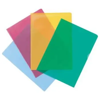 Zakládací obaly L Q-Connect - A4, 120 mic, matné, mix barev, 10 ks