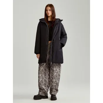 Dámský kabát Kabát oversized - L - House - černá - 273AK-99X