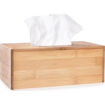Úložný box GoEco® | Bambusová kazeta na papírové kapesníky Dedra