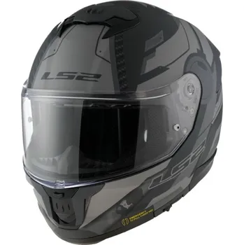 Helma na motorku LS2 LS2 FF808 STREAM II-06 SHADOW integrální helma matná-titan/šedá vel.S S