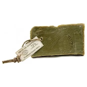 Mýdlo Tradiční mýdla z Marseille - velký krájený plátek OLIVA 250g TML F132