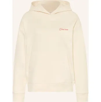 Dámské oblečení Gant Dámská Mikina S Kapucí, krémová, 40