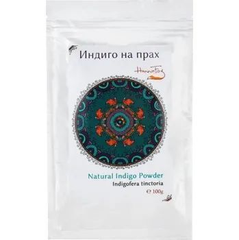 Barva na vlasy HENNA FOX: Indigo prášek (péče o vlasy) 100g K2552