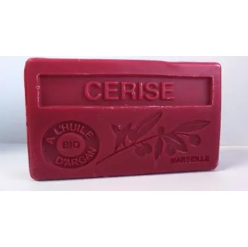 Mýdlo Mýdlo s bio arganovým olejem - Cerise (Třešeň) 100g TML F158