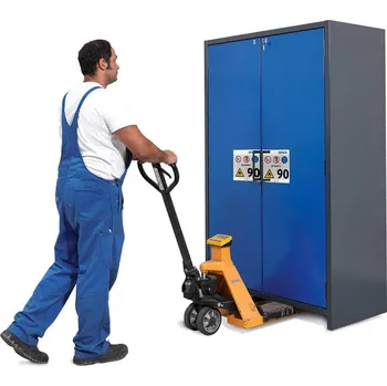 Protipožární skříň na nebezpečné látky asecos Basis-Line typ 30-63R, korpus antracit