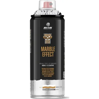 Barva ve spreji Farba w sprayu 400ml Pro Marble effect black, MTN Colors