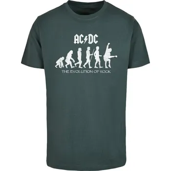 ACDC - Evolution Of Rock T-Shirt - bottlegreen 4XL