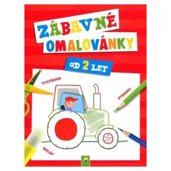 omalovánky Zábavné omalovánky od 2 let - červené
