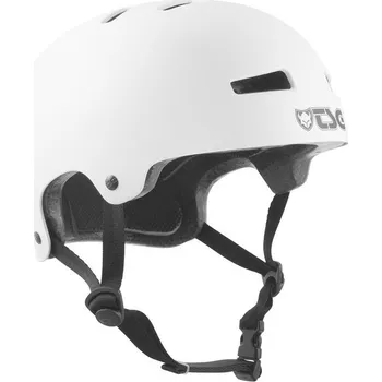 Cyklistická přilba Přilba TSG Evolution youth Solid Color White XXS/XS