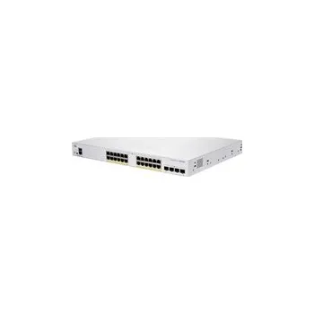 Switch Cisco switch CBS350-24FP-4X-EU (24xGbE,4xSFP+,24xPoE+,370W) - REFRESH