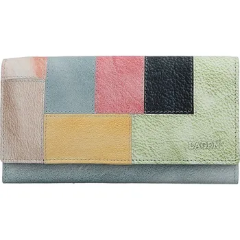 Dámská modrá kožená peněženka - LAGEN (Dámská kožená peněženka LAGEN)