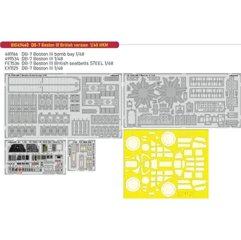 Plastikový model Eduard 1/48 DB-7 Boston III British version (HKM)