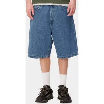 Pánské kraťasy Kraťasy Carhartt WIP Landon Blue Heavy Stone Bleached - 32