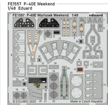 Plastikový model Eduard 1/48 P-40E Weekend (EDUARD)
