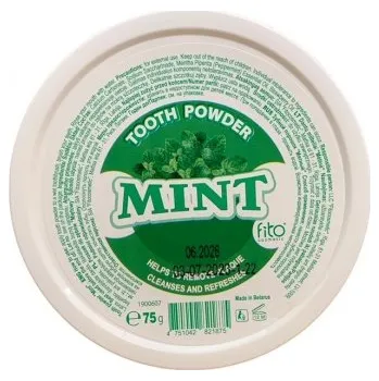 zubní pasta FITOKOSMETIK: Zubní prášek „Máta“ 75g FITOCOSMETIC K2522