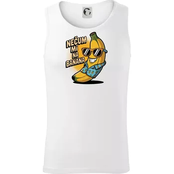 Nečum mi na banána - Tílko pánské Core - 2XL ( Bílá )