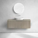 Oltens Hamnes skříňka 120x46x39 cm pod umyvadlo závěsná dub 60025060