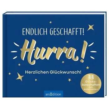 První čtění Endlich geschafft! Hurra! Herzlichen Glückwunsch!