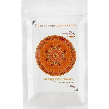 HENNA FOX: Prášek z pomerančové kůry (péče o obličej) 100g K2565