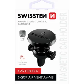 Magnetický držák do ventilace auta SWISSTEN S-GRIP AV-M8, 45635