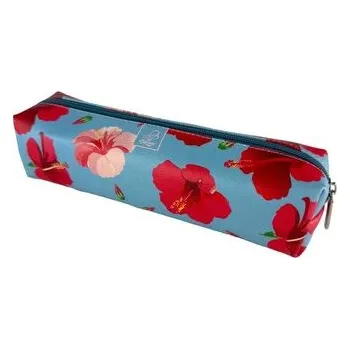 Set školních potřeb Piórnik prostokąt Hibiskusy W Jeansie, Bee-Bee