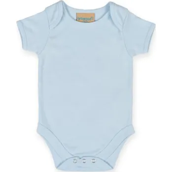 Kojenecký body Larkwood Dětské body s krátkým rukávem LW055 Pale Blue 12/18 Monate