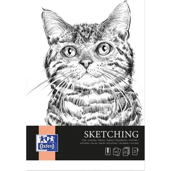 Blok Blok rysunkowy A6 50 k. 90g szkicownik Artistic klejony, Oxford