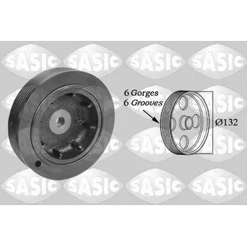 Řemenice, klikový hřídel SASIC 2154003