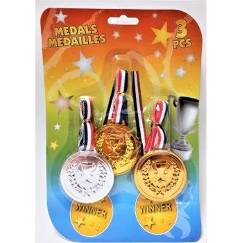 Medaile 3 ks
