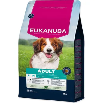 Krmivo EUKANUBA Adult Small and Medium breed rich in lamb 3 kg-KS