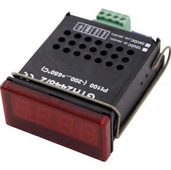 Greisinger GTH2448/3 LED Ukazetel GTH 2448/3Pt100, 2vodičový -60 až +199,9 °C Montážní rozměry 45 x 22 mm