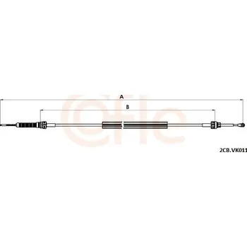 Tazne lanko, rucni prevodovka COFLE 2CB.VK011