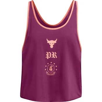 Dámské funkční tílko Under Armour PJT RCK TANK BOH W fialové 1386439-505 - M | UK 8 | US 10,5