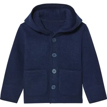Dívčí bunda lupilu® Dětská bunda s BIO bavlnou (navy modrá, 86/92)