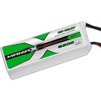 RC model letadla ManiaX Lipol 22.2V 6200mAh 35C