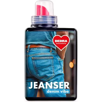Prací gel JEANSER | Prací gel na denim & tmavé prádlo | stabilizátor barev & bioenzymy | DENIM VIBE | 20 praní