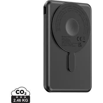 Powerbanka Magnetická powerbanka Urban Vitamin Redwood 5v1 5000mAh 20W, Firemní dárkové předměty s vlastním potiskem