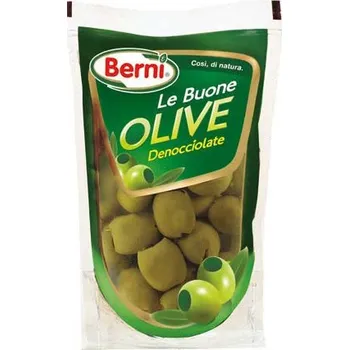 Pucci Zelené olivy bez pecky v nálevu 200g