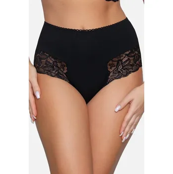 Kalhotky Černé klasické kalhotky Babell BBL 187 pro ženy, 3XL i510_49337496484