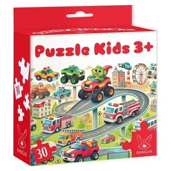 Puzzle Puzzle Kids. Auta