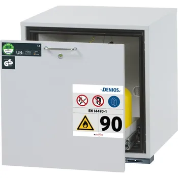 Protipožární podstavná skříň GU 50, 1 výsuvná vana, požární odolnost 90 minut